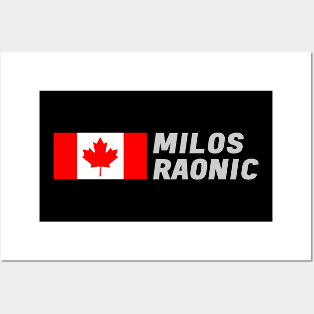 Milos Raonic Wall Art by mapreduce